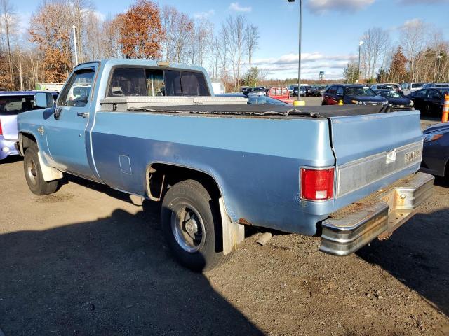 CHEVROLET V10 1987 blue  gas 1GCEV14K8HF397684 photo #3