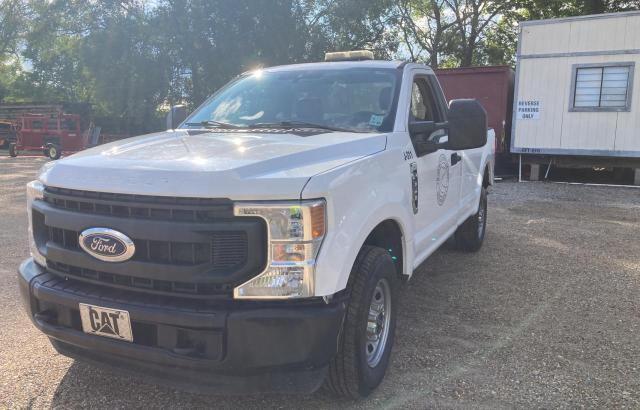 FORD F350 SUPER 2021 white  gas 1FTRF3A64MEE16457 photo #3