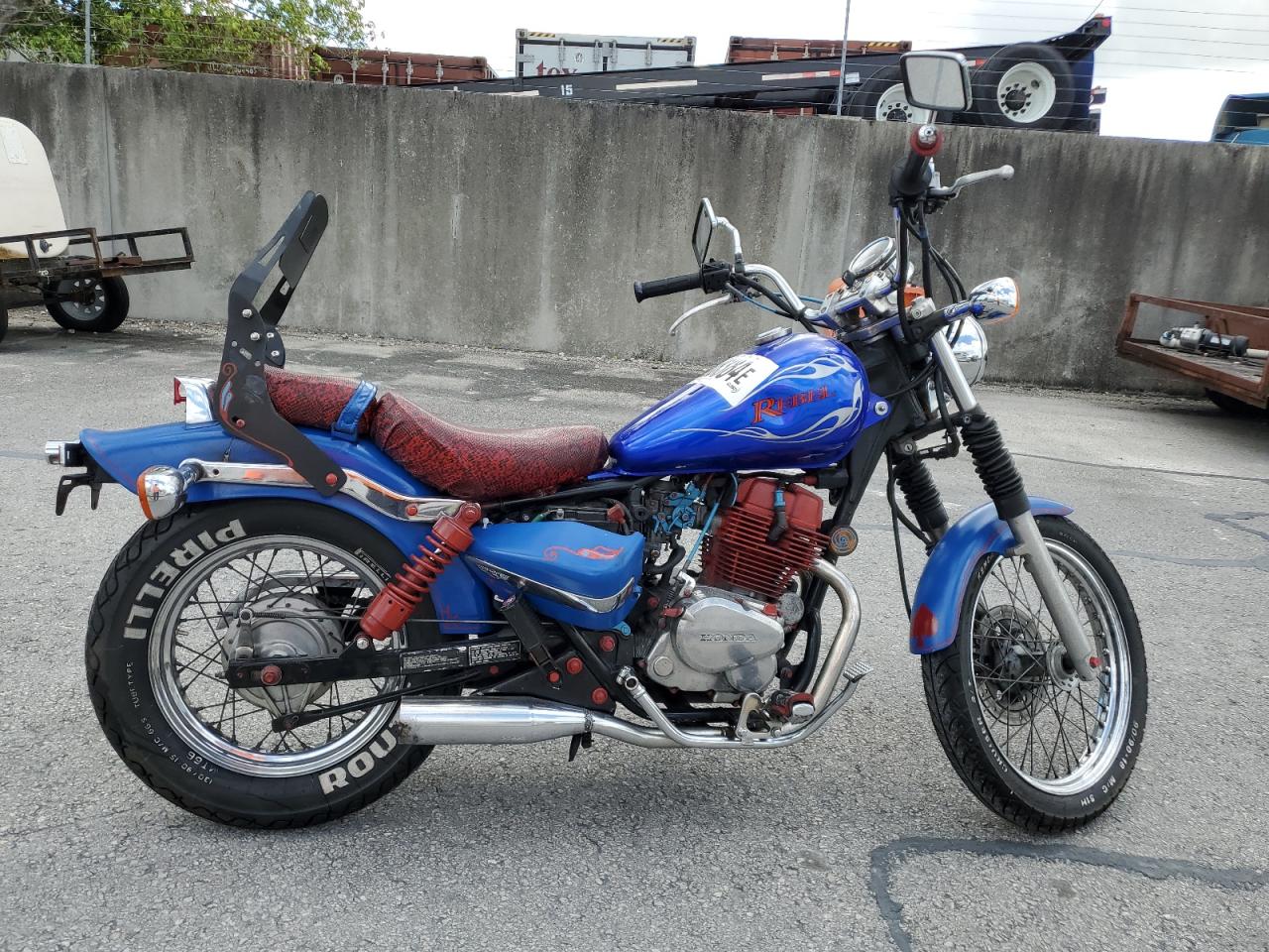  Salvage Honda Cm Cycle