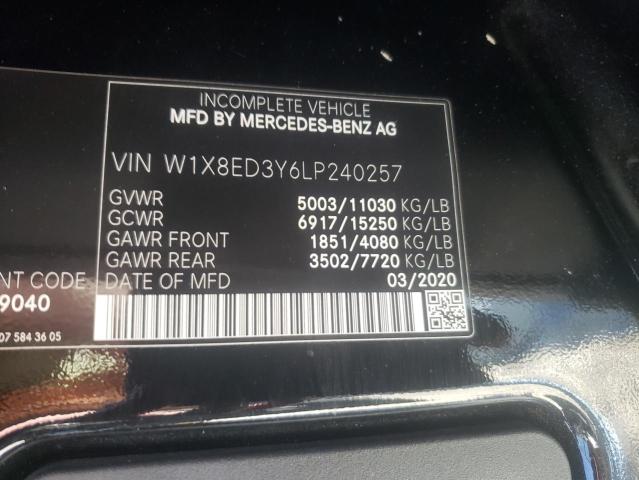 2020 MERCEDES-BENZ SPRINTER 3 W1X8ED3Y6LP240257