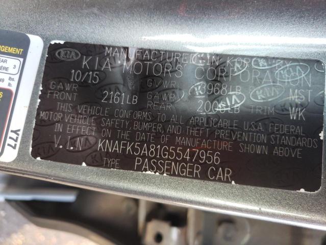 2016 KIA FORTE LX - KNAFK5A81G5547956