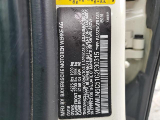 2016 MINI COOPER CLU - WMWLN5C51G2E30315
