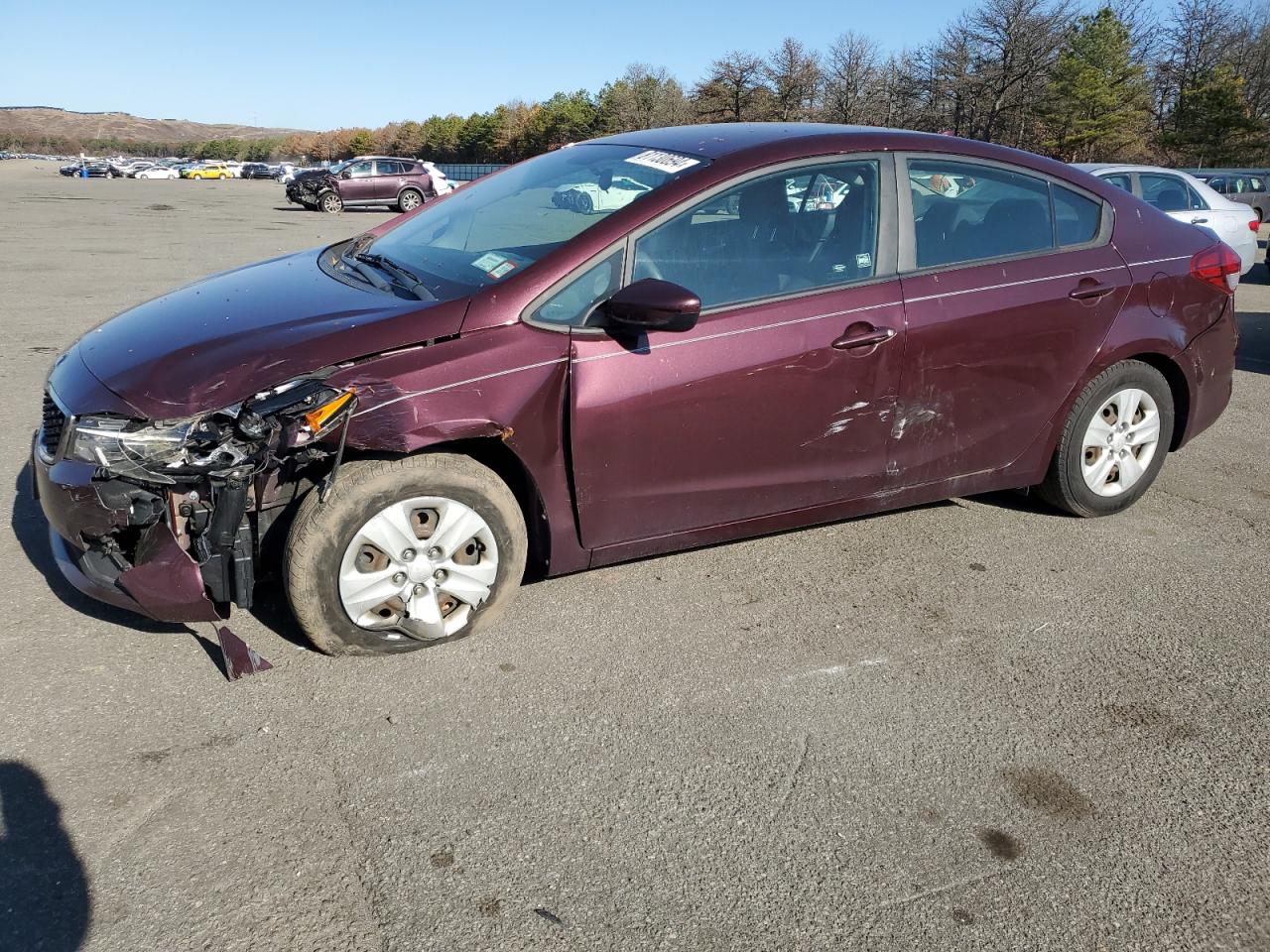 Lot #2988550296 2017 KIA FORTE LX