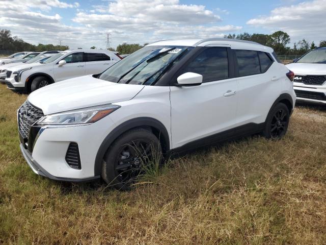 NISSAN KICKS SV 2023 white  gas 3N1CP5CV6PL562479 photo #1