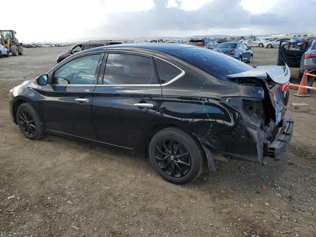 NISSAN SENTRA S 2018 black  gas 3N1AB7AP3JY261300 photo #3