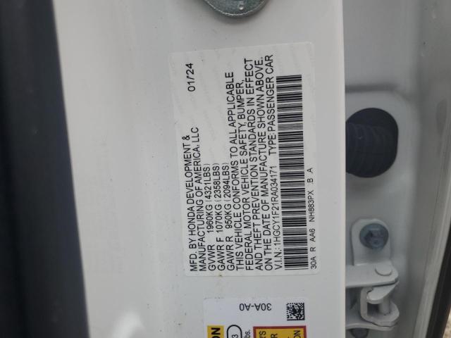2024 HONDA ACCORD LX - 1HGCY1F21RA034171