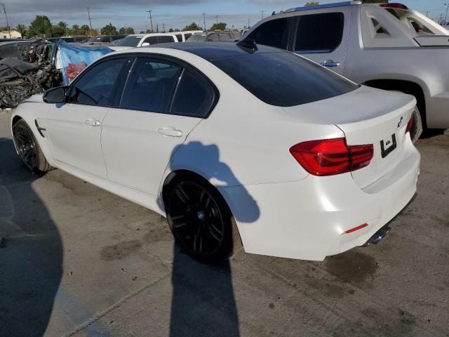 BMW M3 2018 white  gas WBS8M9C50J5K98694 photo #3