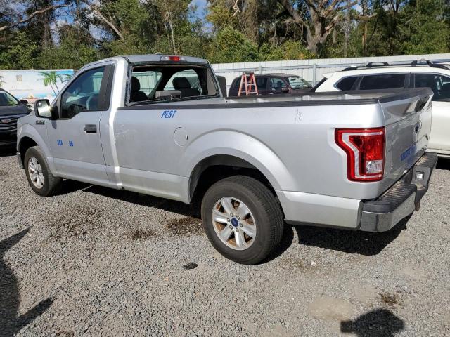 FORD F150 2016 silver  gas 1FTMF1C85GKF15422 photo #3