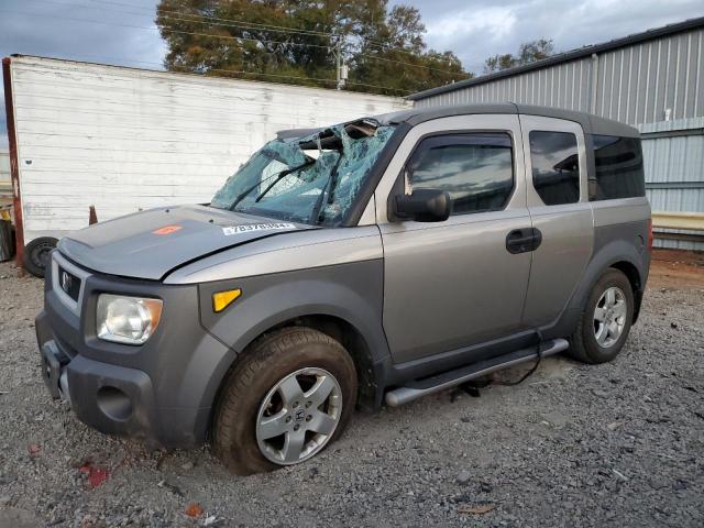 HONDA ELEMENT EX 2003 silver  gas 5J6YH28573L018175 photo #1