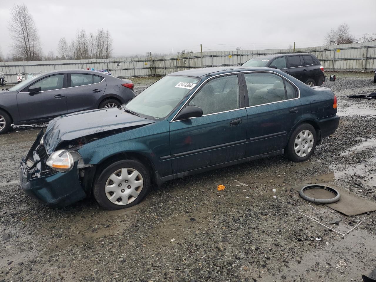 Lot #3030863501 1998 HONDA CIVIC LX