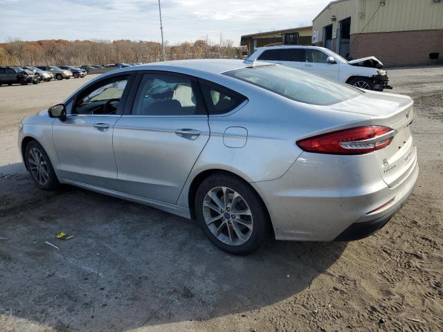 FORD FUSION SE 2019 silver  gas 3FA6P0HD6KR236464 photo #3