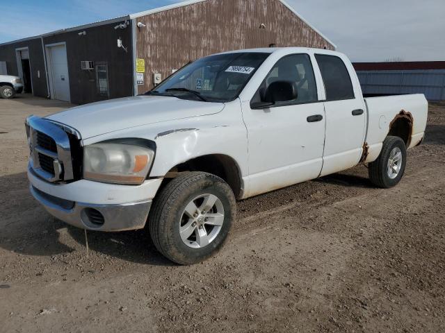 DODGE RAM 1500 S 2006 white crew pic gas 1D7HU18N96J217553 photo #1