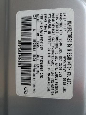 2018 INFINITI Q50 LUXE - JN1EV7AR9JM441569