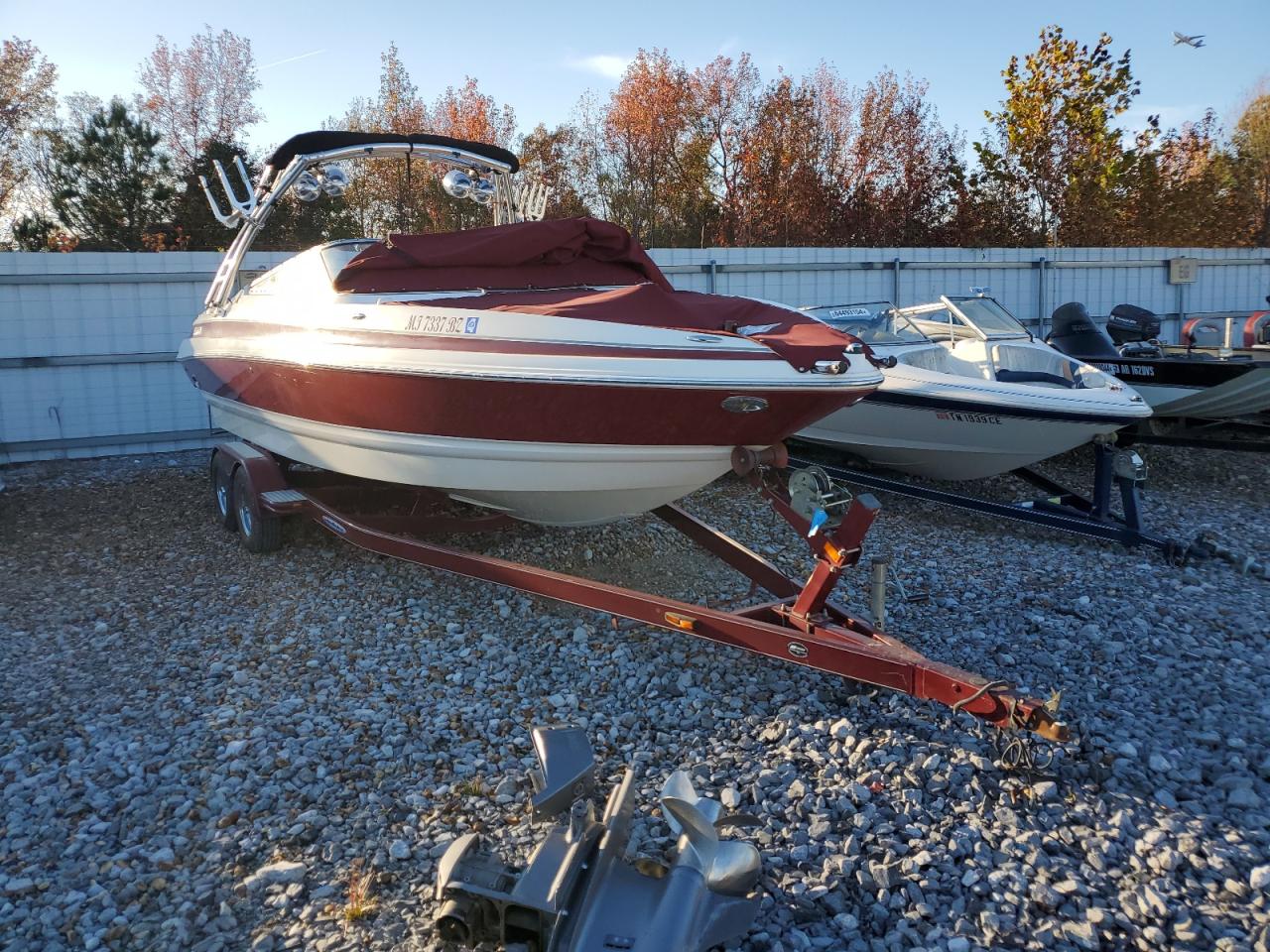 Lot #3045785632 2007 LARS BOAT W/TRL