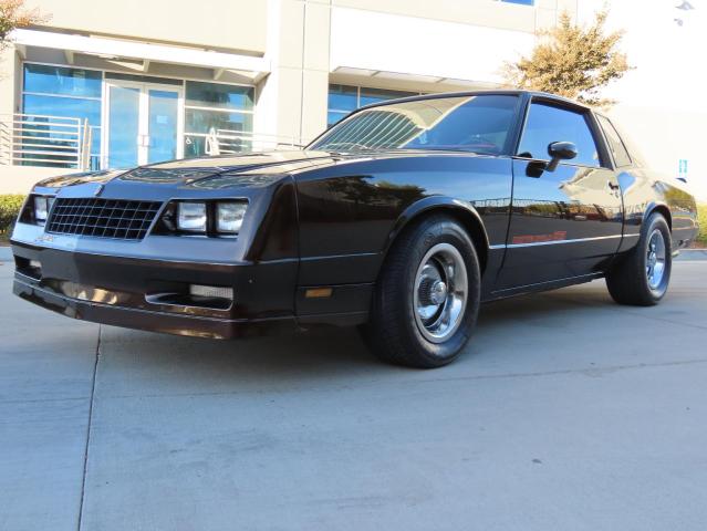 CHEVROLET MONTE CARL 1985 black coupe gas 1G1GZ37G4FR149856 photo #3