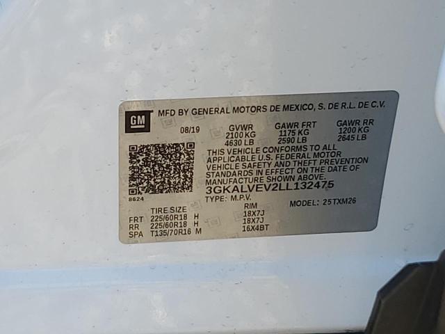 2020 GMC TERRAIN SL - 3GKALVEV2LL132475