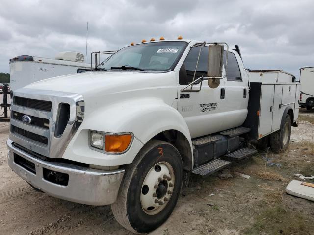 FORD F750 SUPER 2015 white conventi diesel 3FRXW7FG3FV000104 photo #1