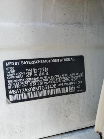 2021 BMW 228XI WBA73AK06M7G51428