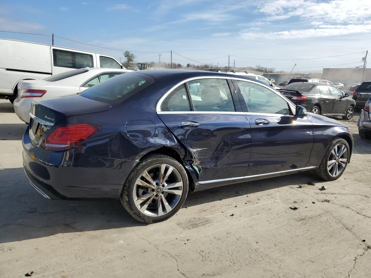 Lot #2959965318 2020 MERCEDES-BENZ C 300 4MAT