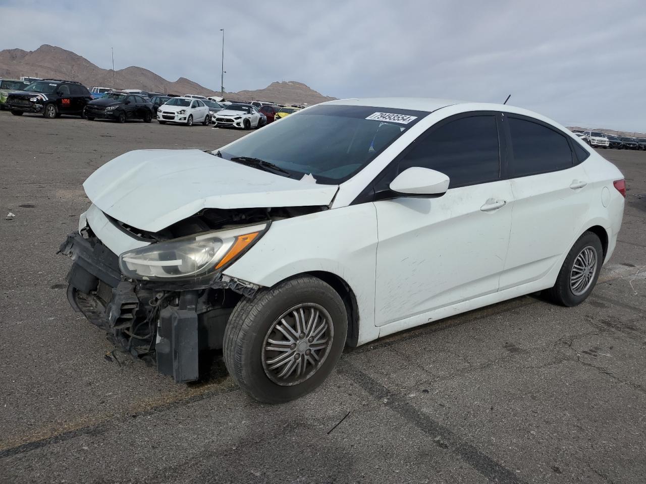 Lot #3024677615 2016 HYUNDAI ACCENT SE