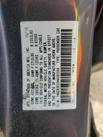 2017 HONDA ACCORD SPO - 1HGCR2E50HA092558