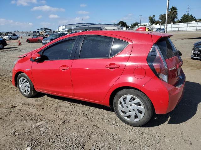 TOYOTA PRIUS C 2015 red hatchbac hybrid engine JTDKDTB34F1584069 photo #3