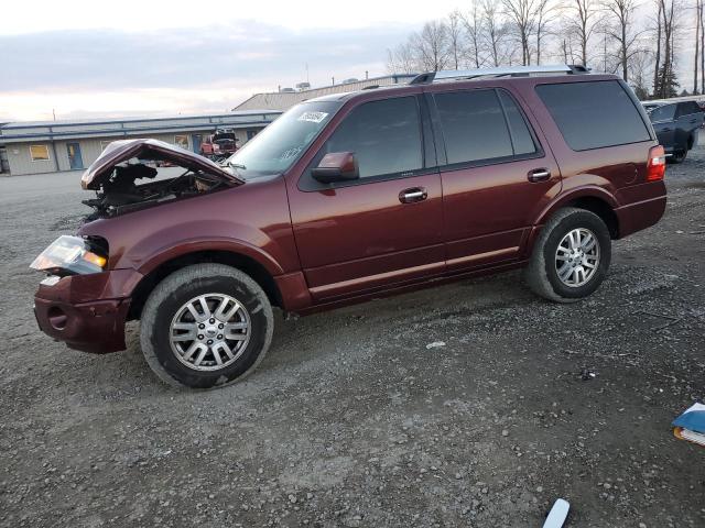 FORD EXPEDITION 2012 burgundy  flexible fuel 1FMJU2A56CEF39675 photo #1