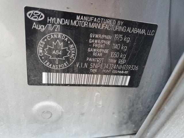 2022 HYUNDAI SONATA SEL - 5NPEJ4J24NH139326