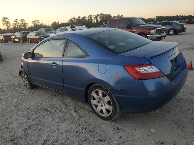 HONDA CIVIC LX 2010 blue coupe gas 2HGFG1B63AH537215 photo #3