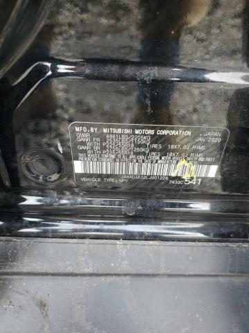 2020 MITSUBISHI OUTLANDER - JA4AD3A32LJ001226