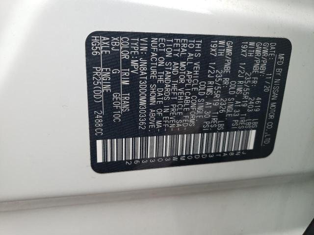 2021 NISSAN ROGUE PLAT - JN8AT3DD0MW303362