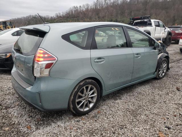 TOYOTA PRIUS V 2015 teal  hybrid engine JTDZN3EU3FJ016783 photo #4