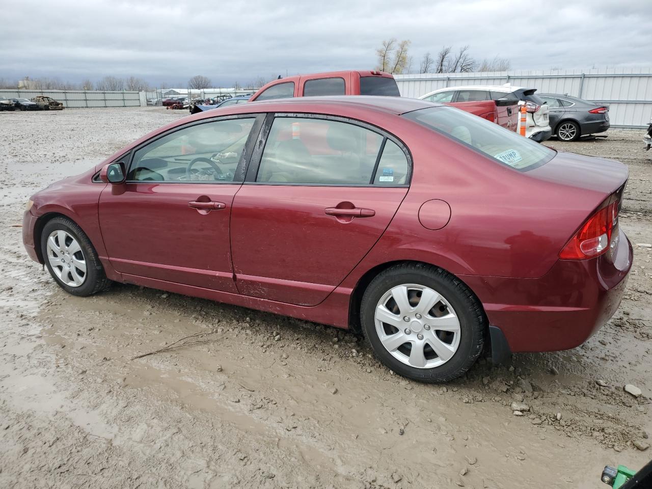 Lot #3024493534 2008 HONDA CIVIC LX