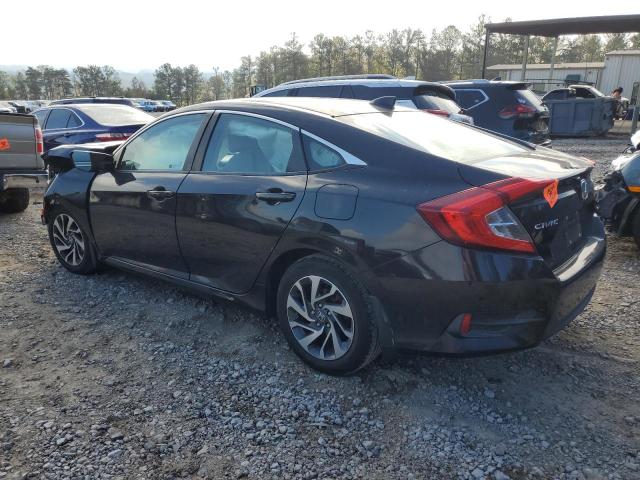 HONDA CIVIC EX 2018 black  gas 2HGFC2F76JH518341 photo #3