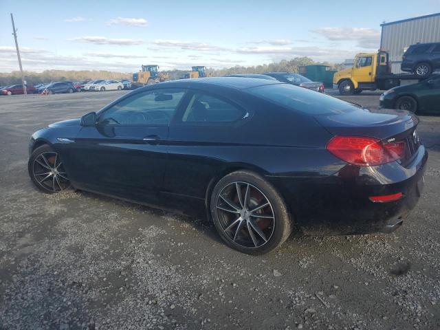 BMW 650 XI 2013 black coupe gas WBAYM1C54DDZ02411 photo #3