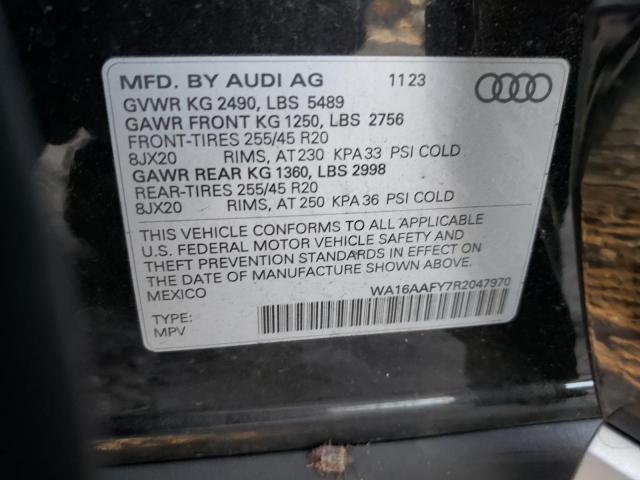 VIN WA16AAFY7R2047970 2024 AUDI Q5 no.13