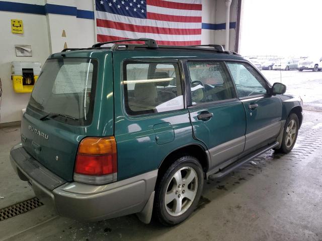 SUBARU FORESTER S 1998 green  gas JF1SF6550WG759624 photo #4