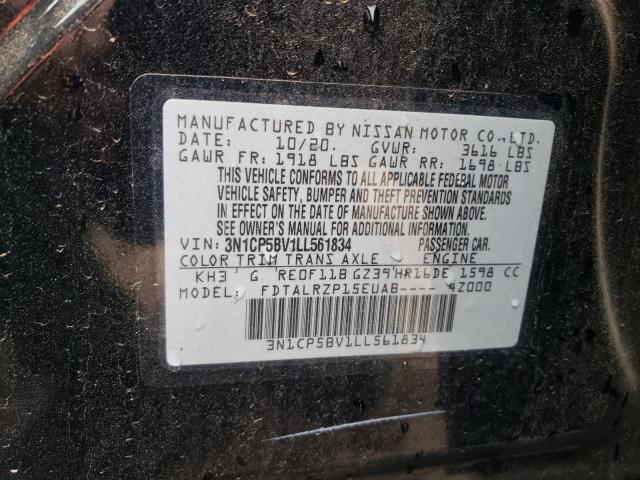 2020 NISSAN KICKS S - 3N1CP5BV1LL561834