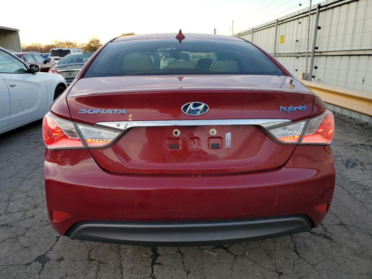 Lot #3020971840 2014 HYUNDAI SONATA HYB