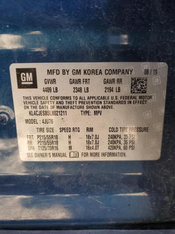 2020 BUICK ENCORE PRE - KL4CJESB5LB021211