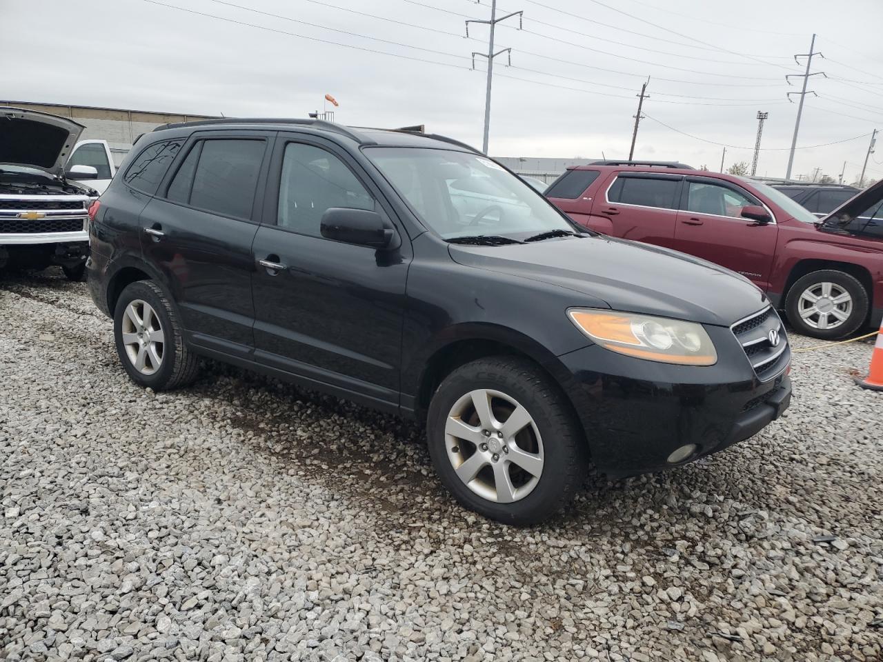 Lot #3027009862 2008 HYUNDAI SANTA FE S