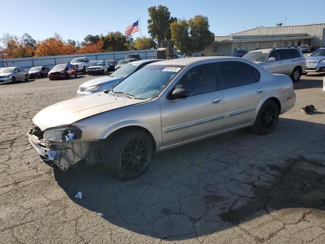 NISSAN MAXIMA GXE 2001 tan  gas JN1CA31D21T609638 photo #1
