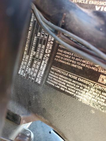 2013 VICTORY MOTORCYCLES CROSS COUN 5VPDW36N9D3018569