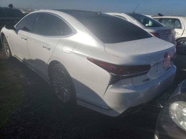 LEXUS LS 500 2018 white  gas JTHB5LFF3J5004327 photo #3