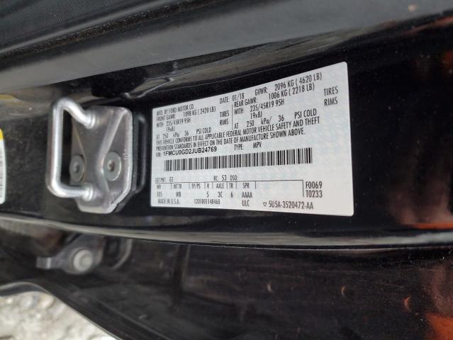 2018 FORD ESCAPE SE - 1FMCU0GD2JUB24769