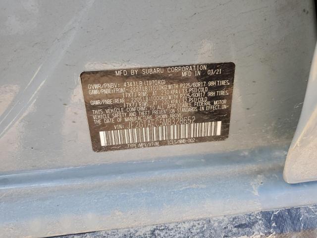 2021 SUBARU CROSSTREK - JF2GTAEC5M8328652
