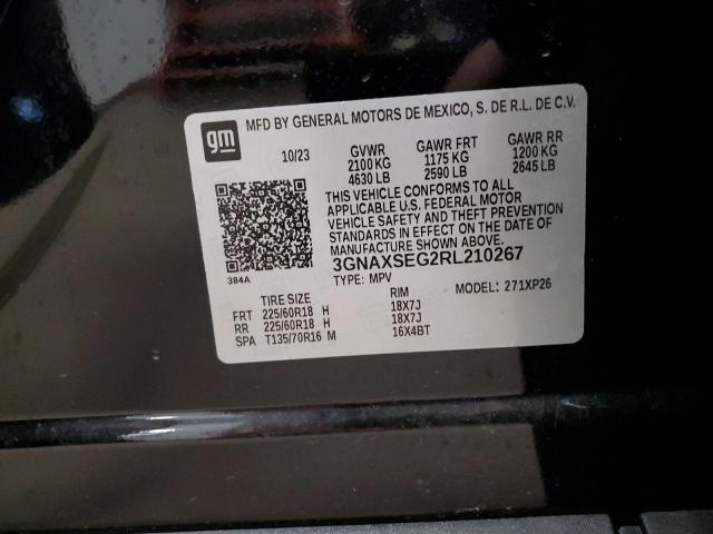 2024 CHEVROLET EQUINOX LS - 3GNAXSEG2RL210267