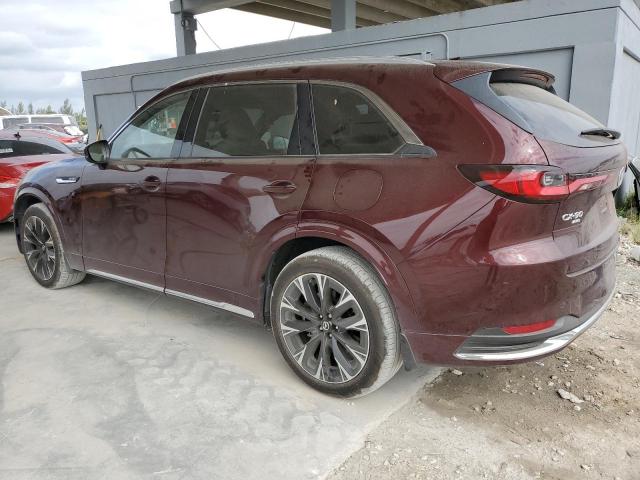 MAZDA CX-90 PREM 2024 burgundy  gas JM3KKEHC9R1160813 photo #3