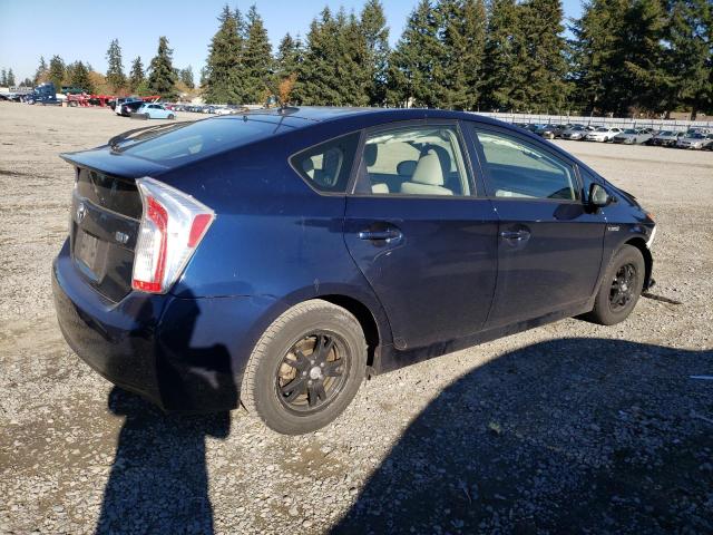 TOYOTA PRIUS 2014 blue  hybrid engine JTDKN3DUXE1768370 photo #4