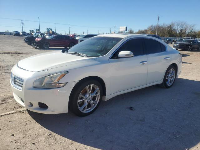 NISSAN MAXIMA S 2012 white  gas 1N4AA5AP5CC852394 photo #1